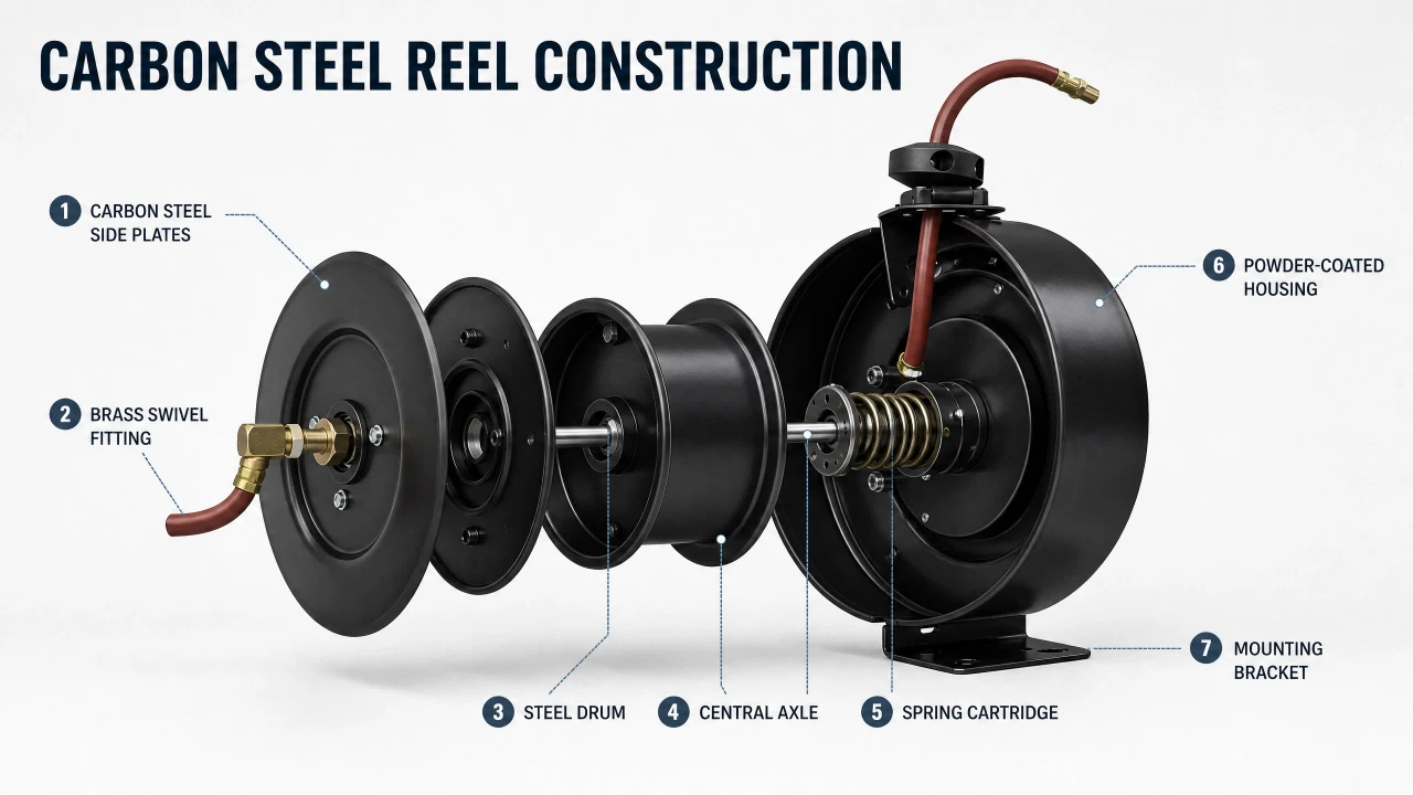Economical spring reel Economical spring reel